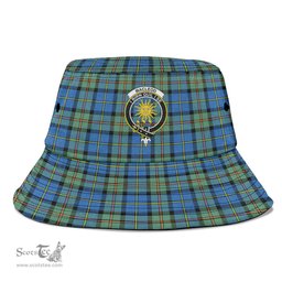 Scottish MacLeod of Harris Ancient Plaid Tartan Crest Bucket Hat - Tartan Plaid Brim Hat Scottish Plaid Tartan Plaid - ScotsTee - scotstee.com