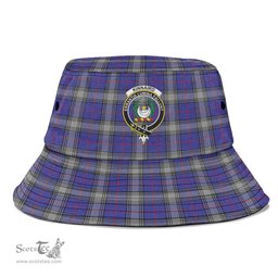Scottish Kinnaird Plaid Tartan Crest Bucket Hat - Tartan Plaid Brim Hat Scottish Plaid Tartan Plaid - ScotsTee - scotstee.com