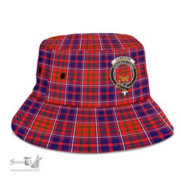 Scottish Cameron of Lochiel Modern Plaid Tartan Crest Bucket Hat - Tartan Plaid Brim Hat Scottish Plaid Tartan Plaid - ScotsTee - scotstee.com