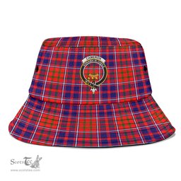 Scottish Cameron of Lochiel Modern Plaid Tartan Crest Bucket Hat - Tartan Plaid Brim Hat Scottish Plaid Tartan Plaid - ScotsTee - scotstee.com