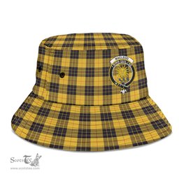 Scottish MacLeod of Lewis Ancient Plaid Tartan Crest Bucket Hat - Tartan Plaid Brim Hat Scottish Plaid Tartan Plaid - ScotsTee - scotstee.com