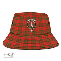 Scottish Livingstone Modern Plaid Tartan Crest Bucket Hat - Tartan Plaid Brim Hat Scottish Plaid Tartan Plaid - ScotsTee - scotstee.com