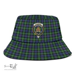 Scottish MacKenzie Modern Plaid Tartan Crest Bucket Hat - Tartan Plaid Brim Hat Scottish Plaid Tartan Plaid - ScotsTee - scotstee.com