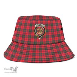 Scottish Drummond Modern Plaid Tartan Crest Bucket Hat - Tartan Plaid Brim Hat Scottish Plaid Tartan Plaid - ScotsTee - scotstee.com
