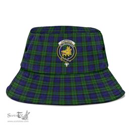 Scottish Campbell Modern Plaid Tartan Crest Bucket Hat - Tartan Plaid Brim Hat Scottish Plaid Tartan Plaid - ScotsTee - scotstee.com