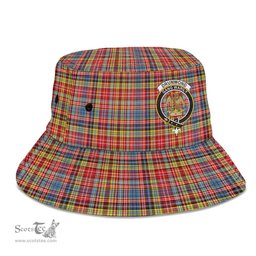 Scottish Drummond of Strathallan Plaid Tartan Crest Bucket Hat - Tartan Plaid Brim Hat Scottish Plaid Tartan Plaid - ScotsTee - scotstee.com