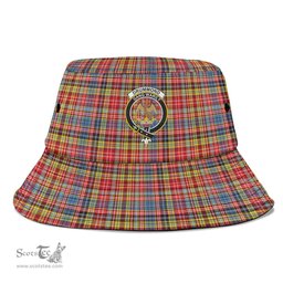 Scottish Drummond of Strathallan Plaid Tartan Crest Bucket Hat - Tartan Plaid Brim Hat Scottish Plaid Tartan Plaid - ScotsTee - scotstee.com