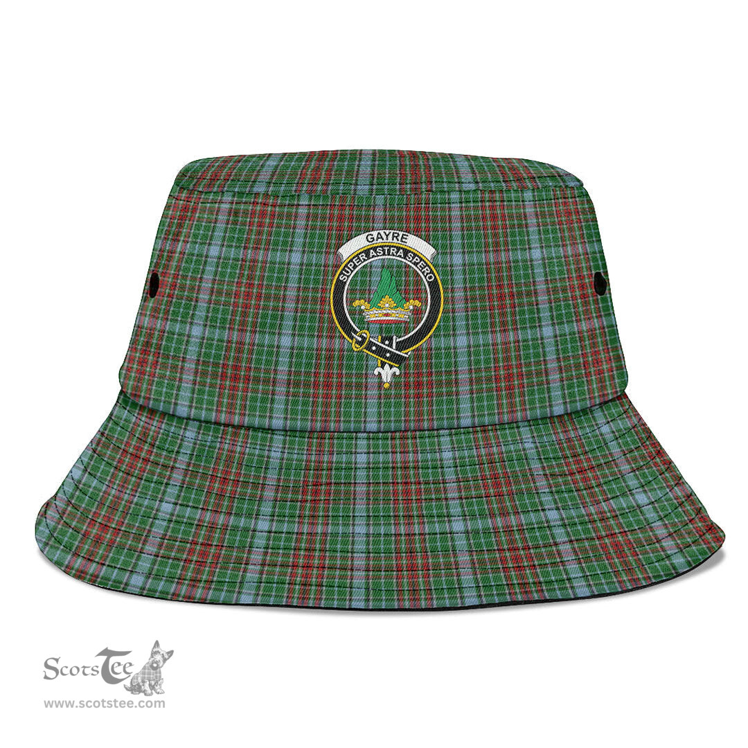 Scottish Gayre Plaid Tartan Crest Bucket Hat - Tartan Plaid Brim Hat Scottish Plaid Tartan Plaid - ScotsTee - scotstee.com