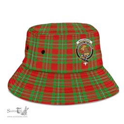 Scottish MacGregor Modern Plaid Tartan Crest Bucket Hat - Tartan Plaid Brim Hat Scottish Plaid Tartan Plaid - ScotsTee - scotstee.com
