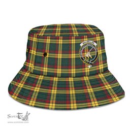 Scottish MacMillan Old Modern Plaid Tartan Crest Bucket Hat - Tartan Plaid Brim Hat Scottish Plaid Tartan Plaid - ScotsTee - scotstee.com