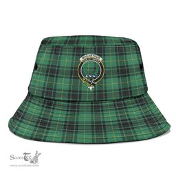 Scottish MacArthur Ancient Plaid Tartan Crest Bucket Hat - Tartan Plaid Brim Hat Scottish Plaid Tartan Plaid - ScotsTee - scotstee.com