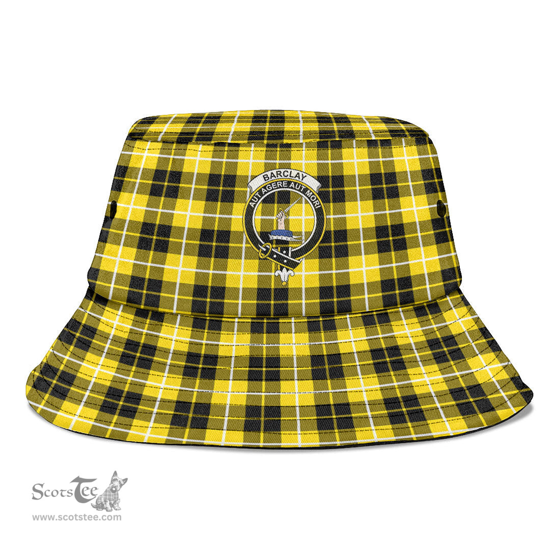 Scottish Barclay Dress Modern Plaid Tartan Crest Bucket Hat - Tartan Plaid Brim Hat Scottish Plaid Tartan Plaid - ScotsTee - scotstee.com