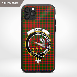 Skene Clan Badge Tartan Phone Case - Tartan Scottish Crest Phone Case Scottish Plaid Tartan Plaid - ScotsTee - scotstee.com