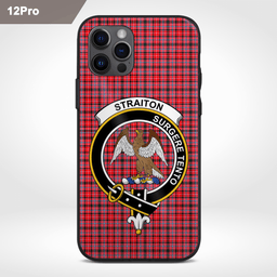 Straiton Clan Badge Tartan Phone Case - Tartan Scottish Crest Phone Case Scottish Plaid Tartan Plaid - ScotsTee - scotstee.com