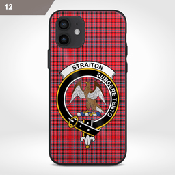 Straiton Clan Badge Tartan Phone Case - Tartan Scottish Crest Phone Case Scottish Plaid Tartan Plaid - ScotsTee - scotstee.com