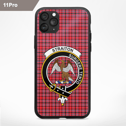 Straiton Clan Badge Tartan Phone Case - Tartan Scottish Crest Phone Case Scottish Plaid Tartan Plaid - ScotsTee - scotstee.com