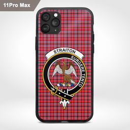 Straiton Clan Badge Tartan Phone Case - Tartan Scottish Crest Phone Case Scottish Plaid Tartan Plaid - ScotsTee - scotstee.com