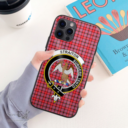 Straiton Clan Badge Tartan Phone Case - Tartan Scottish Crest Phone Case Scottish Plaid Tartan Plaid - ScotsTee - scotstee.com