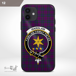 Wardlaw Clan Badge Tartan Phone Case - Tartan Scottish Crest Phone Case Scottish Plaid Tartan Plaid - ScotsTee - scotstee.com