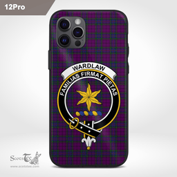 Wardlaw Clan Badge Tartan Phone Case - Tartan Scottish Crest Phone Case Scottish Plaid Tartan Plaid - ScotsTee - scotstee.com
