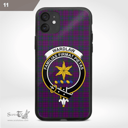 Wardlaw Clan Badge Tartan Phone Case - Tartan Scottish Crest Phone Case Scottish Plaid Tartan Plaid - ScotsTee - scotstee.com