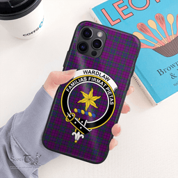 Wardlaw Clan Badge Tartan Phone Case - Tartan Scottish Crest Phone Case Scottish Plaid Tartan Plaid - ScotsTee - scotstee.com