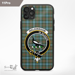 Walkinshaw Clan Badge Tartan Phone Case - Tartan Scottish Crest Phone Case Scottish Plaid Tartan Plaid - ScotsTee - scotstee.com
