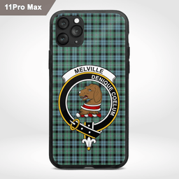Melville Clan Badge Tartan Phone Case - Tartan Scottish Crest Phone Case Scottish Plaid Tartan Plaid - ScotsTee - scotstee.com