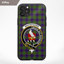 Whitefoord Clan Badge Tartan Phone Case - Tartan Scottish Crest Phone Case Scottish Plaid Tartan Plaid - ScotsTee - scotstee.com