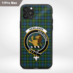Newlands Clan Badge Tartan Phone Case - Tartan Scottish Crest Phone Case Scottish Plaid Tartan Plaid - ScotsTee - scotstee.com