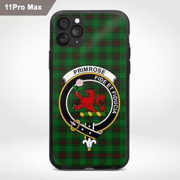 Primrose Clan Badge Tartan Phone Case - Tartan Scottish Crest Phone Case Scottish Plaid Tartan Plaid - ScotsTee - scotstee.com