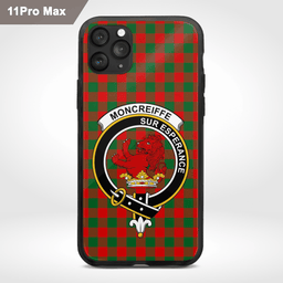 Moncreiffe Clan Badge Tartan Phone Case - Tartan Scottish Crest Phone Case Scottish Plaid Tartan Plaid - ScotsTee - scotstee.com
