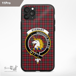 Stewart Stuart Of Bute Clan Badge Tartan Phone Case - Tartan Scottish Crest Phone Case Scottish Plaid Tartan Plaid - ScotsTee - scotstee.com