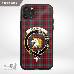 Stewart Stuart Of Bute Clan Badge Tartan Phone Case - Tartan Scottish Crest Phone Case Scottish Plaid Tartan Plaid - ScotsTee - scotstee.com