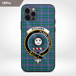 Pitcairn Clan Badge Tartan Phone Case - Tartan Scottish Crest Phone Case Scottish Plaid Tartan Plaid - ScotsTee - scotstee.com
