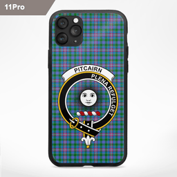 Pitcairn Clan Badge Tartan Phone Case - Tartan Scottish Crest Phone Case Scottish Plaid Tartan Plaid - ScotsTee - scotstee.com