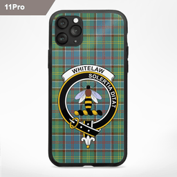 Whitelaw Clan Badge Tartan Phone Case - Tartan Scottish Crest Phone Case Scottish Plaid Tartan Plaid - ScotsTee - scotstee.com
