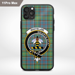 Whitelaw Clan Badge Tartan Phone Case - Tartan Scottish Crest Phone Case Scottish Plaid Tartan Plaid - ScotsTee - scotstee.com