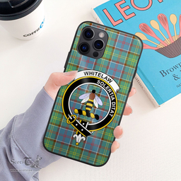 Whitelaw Clan Badge Tartan Phone Case - Tartan Scottish Crest Phone Case Scottish Plaid Tartan Plaid - ScotsTee - scotstee.com