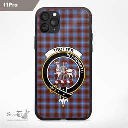 Trotter Clan Badge Tartan Phone Case - Tartan Scottish Crest Phone Case Scottish Plaid Tartan Plaid - ScotsTee - scotstee.com