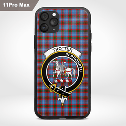Trotter Clan Badge Tartan Phone Case - Tartan Scottish Crest Phone Case Scottish Plaid Tartan Plaid - ScotsTee - scotstee.com