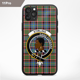 Stirling Of Keir Clan Badge Tartan Phone Case - Tartan Scottish Crest Phone Case Scottish Plaid Tartan Plaid - ScotsTee - scotstee.com