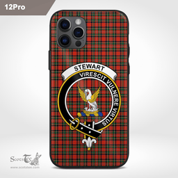 Stewart Of Appin Clan Badge Tartan Phone Case - Tartan Scottish Crest Phone Case Scottish Plaid Tartan Plaid - ScotsTee - scotstee.com
