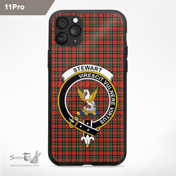 Stewart Of Appin Clan Badge Tartan Phone Case - Tartan Scottish Crest Phone Case Scottish Plaid Tartan Plaid - ScotsTee - scotstee.com