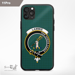 Lammie Clan Badge Tartan Phone Case - Tartan Scottish Crest Phone Case Scottish Plaid Tartan Plaid - ScotsTee - scotstee.com