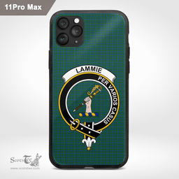 Lammie Clan Badge Tartan Phone Case - Tartan Scottish Crest Phone Case Scottish Plaid Tartan Plaid - ScotsTee - scotstee.com
