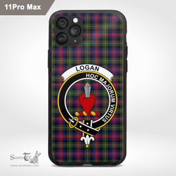 Logan Clan Badge Tartan Phone Case - Tartan Scottish Crest Phone Case Scottish Plaid Tartan Plaid - ScotsTee - scotstee.com