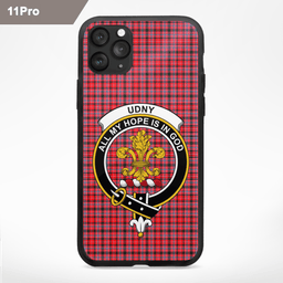 Udny Clan Badge Tartan Phone Case - Tartan Scottish Crest Phone Case Scottish Plaid Tartan Plaid - ScotsTee - scotstee.com