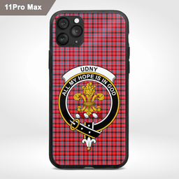 Udny Clan Badge Tartan Phone Case - Tartan Scottish Crest Phone Case Scottish Plaid Tartan Plaid - ScotsTee - scotstee.com