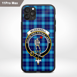 Mckerrell Clan Badge Tartan Phone Case - Tartan Scottish Crest Phone Case Scottish Plaid Tartan Plaid - ScotsTee - scotstee.com